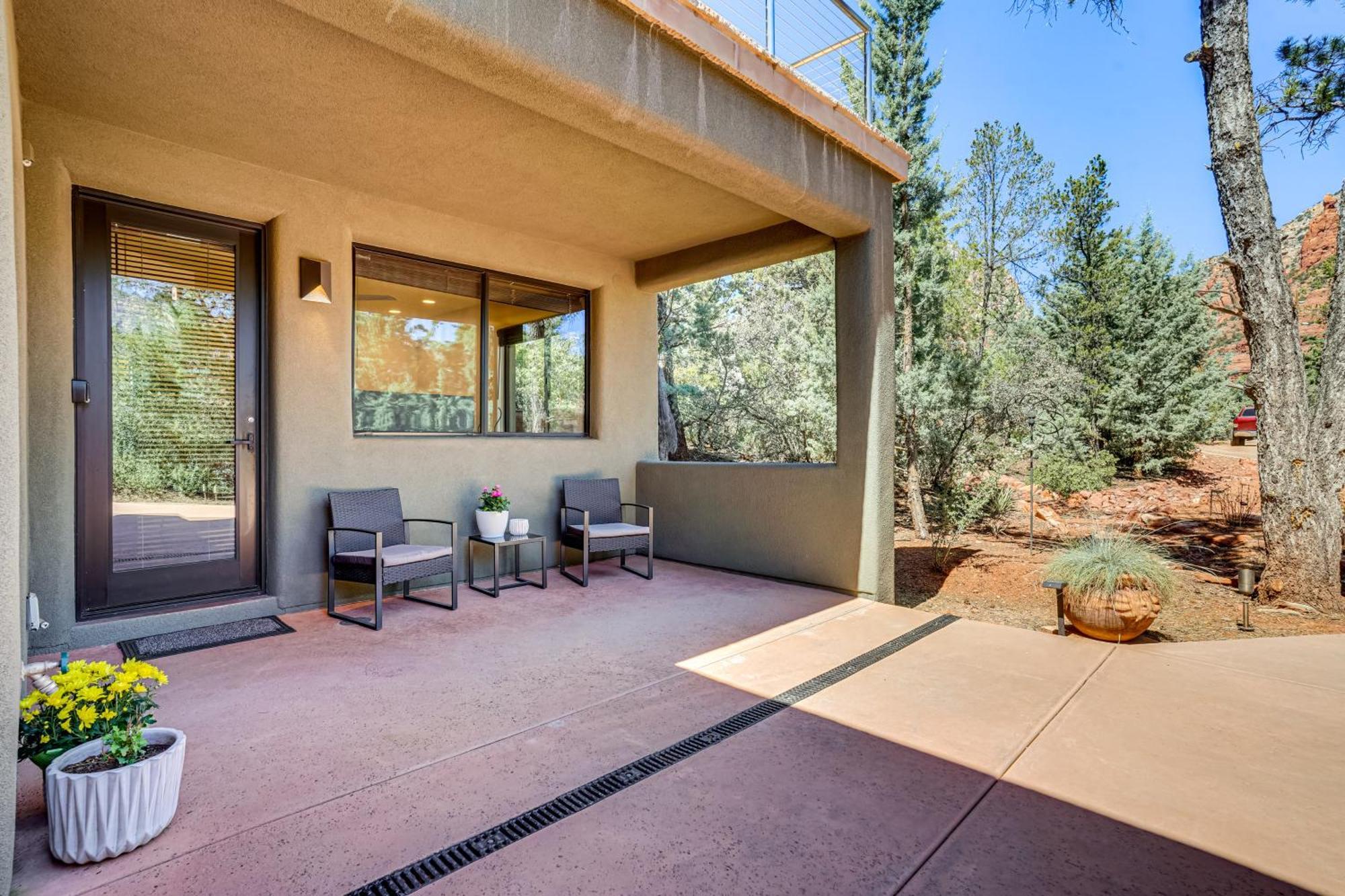 Sedona Couples Retreat With Patio Walk To Trails! Apartment Exterior foto