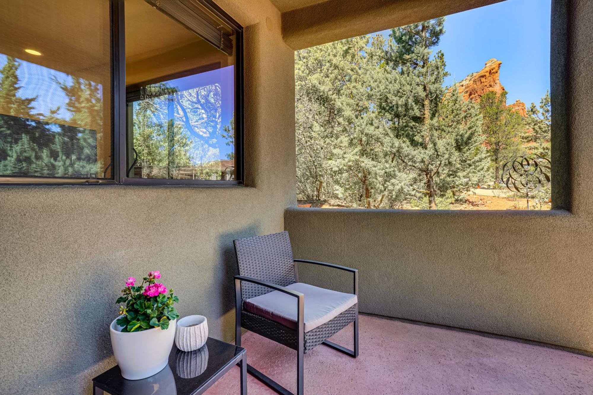 Sedona Couples Retreat With Patio Walk To Trails! Apartment Exterior foto
