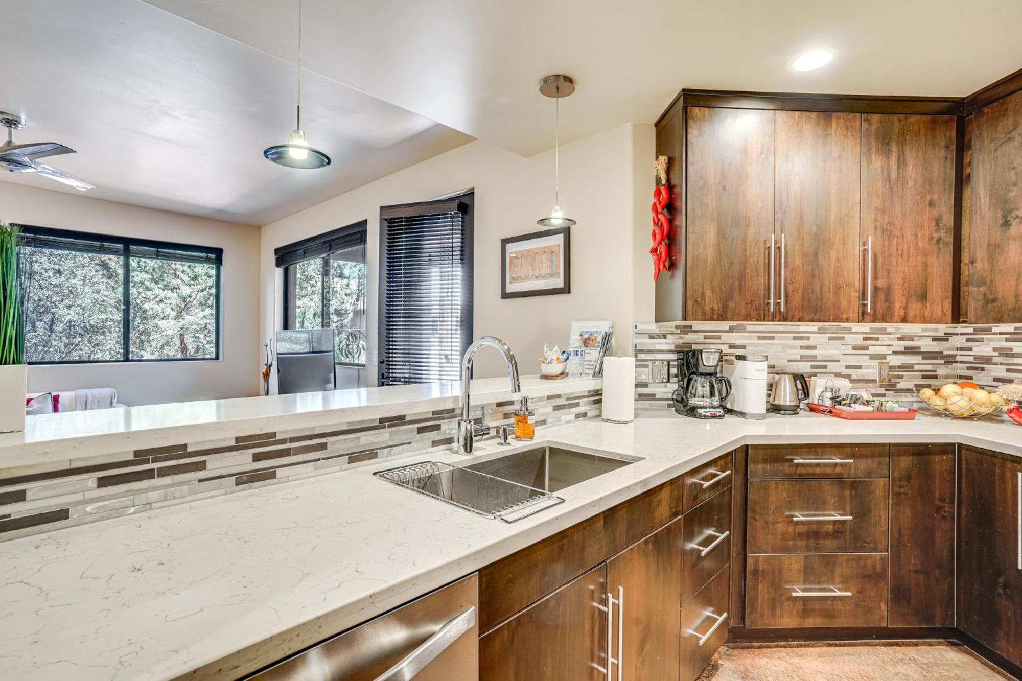 Sedona Couples Retreat With Patio Walk To Trails! Apartment Exterior foto